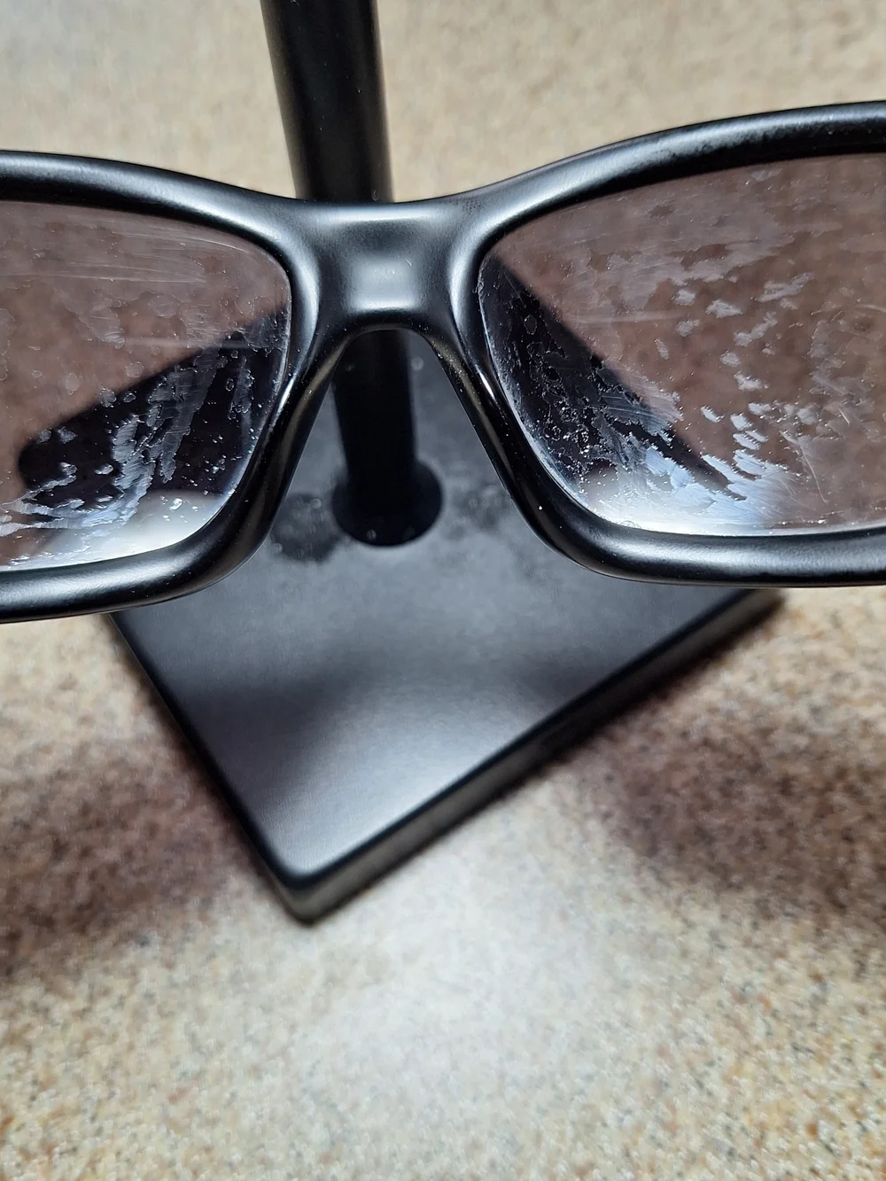 Oakley Ten X Sunglasses OO9128-01 Polished Black Frame 61-16 w/ Case